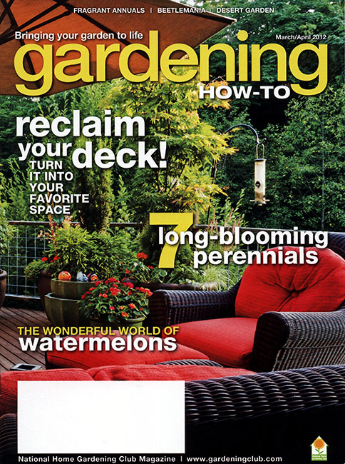Gardening How-to March 2012 Cover