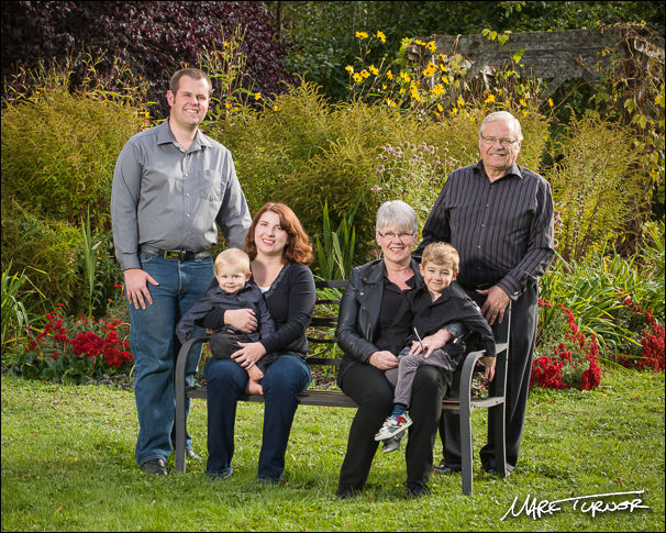 Richard, Heather, Camden; Victor & Pamela, Nahum Whitlock family portrait. Bellingham, WA. © 2016 Mark Turner Whitlock Family Portrait