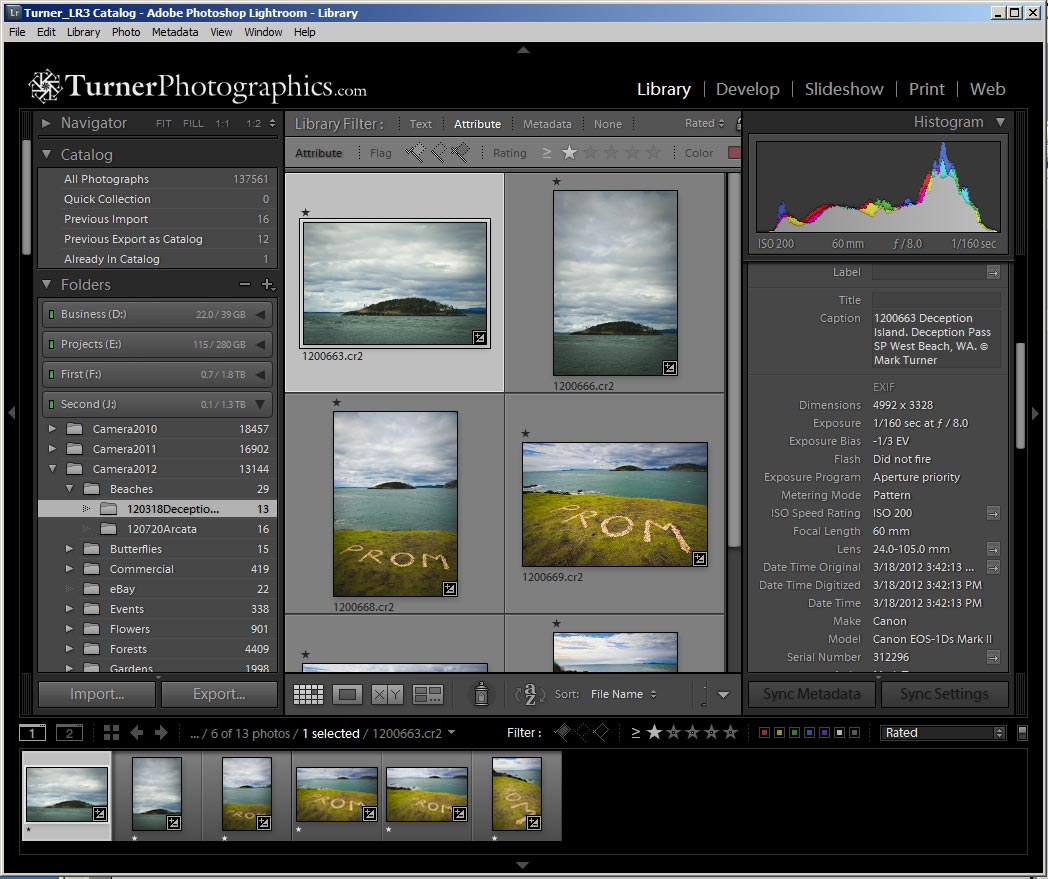 Lightroom Library