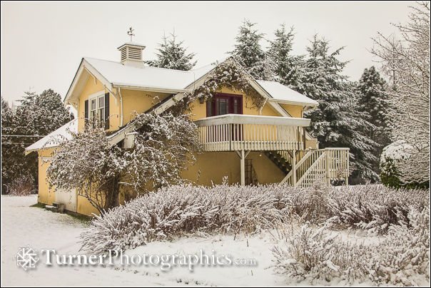 Turner Photographics studio in winter