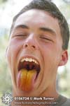 Nick with Orange Tongue