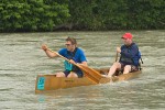 0503410 Monkey Wrench Gang (279) canoeists Bob McCormack & Chris Wright, Sea to Ski Race. Bellingham, WA. © Mark Turner