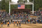 0503801 Opening ceremony w/ flag raising. Deming Log Show, WA. © Mark Turner