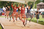 0602815 Highland dancers Alexandria Waycott (353), Gina Fabbro (351), Shannon MacNeil (352), Emily Dietrich (367), Sarah Siebert (365). Bellingham Highland Games, Ferndale, WA. © Mark Turner