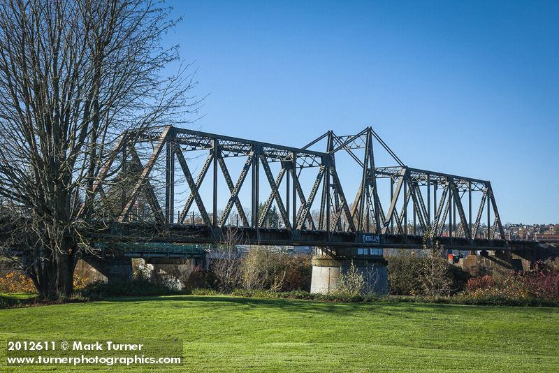 Ferndale BNSF railroad bridge. Ferndale, WA. © Mark Turner [2012611]