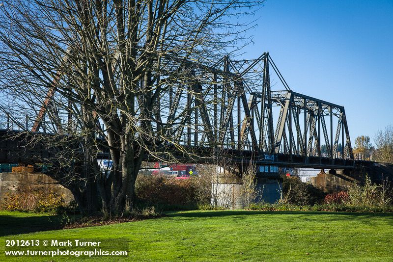 Ferndale BNSF railroad bridge. Ferndale, WA. © Mark Turner [2012613]