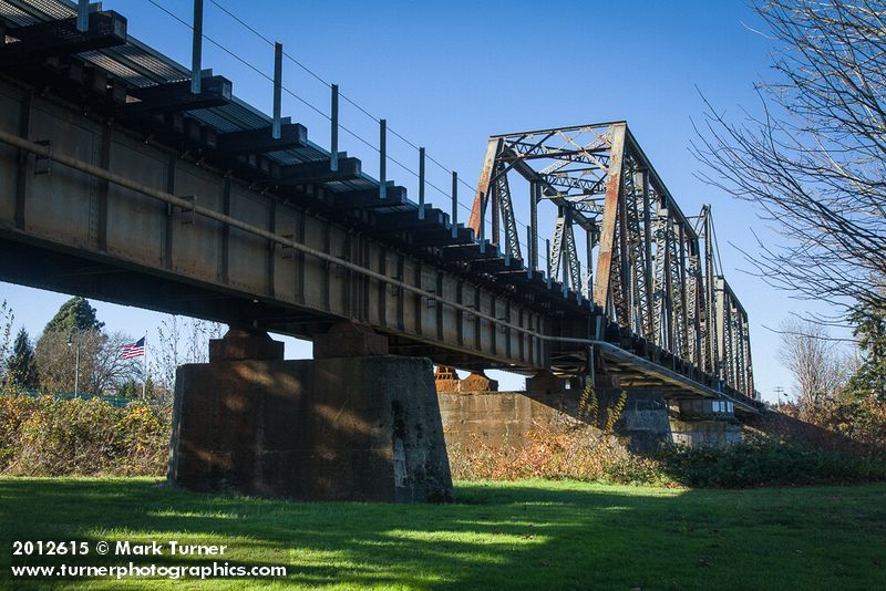 Ferndale BNSF railroad bridge. Ferndale, WA. © Mark Turner [2012615]