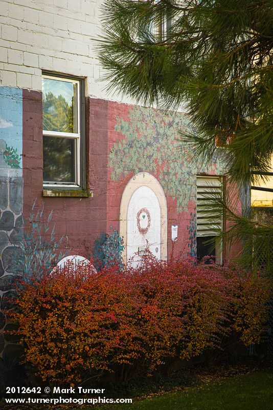 Mural on Ferndale Carnation Condensary wall. Ferndale, WA. © Mark Turner [2012642]