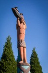 Totem pole at Riverwalk Park by House of Tears Carvers. Ferndale, WA. © Mark Turner [2012673]