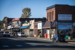 Ferndale Main Street between First & Second Avenues. Ferndale, WA. © Mark Turner [2012676]