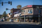 Ferndale Main Street between Second & Third Avenues. Ferndale, WA. © Mark Turner [2012680]