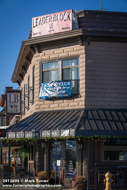 Leader Block building. Ferndale, WA. © Mark Turner [2012694]