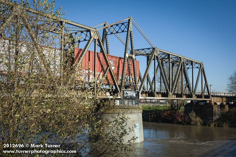 Ferndale BNSF railroad bridge. Ferndale, WA. © Mark Turner [2012696]