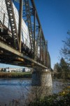 Ferndale BNSF railroad bridge. Ferndale, WA. © Mark Turner [2012698]