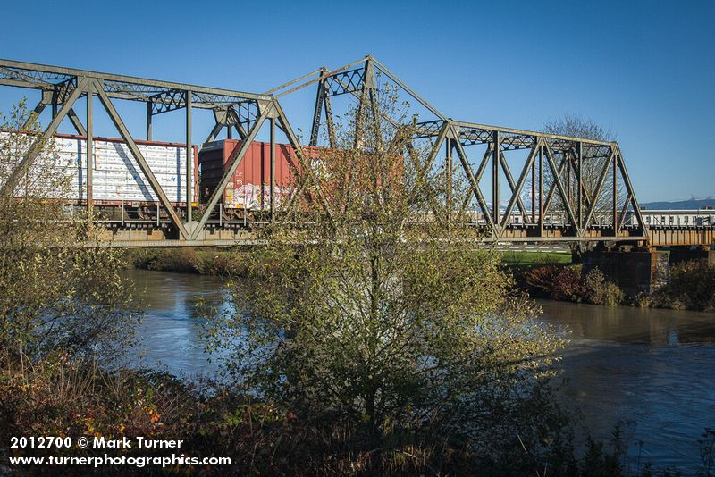 Ferndale BNSF railroad bridge. Ferndale, WA. © Mark Turner [2012700]