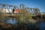 Ferndale BNSF railroad bridge. Ferndale, WA. © Mark Turner [2012700]