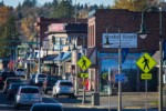 Ferndale Main Street between First & Third Avenues. Ferndale, WA. © Mark Turner [2012708]