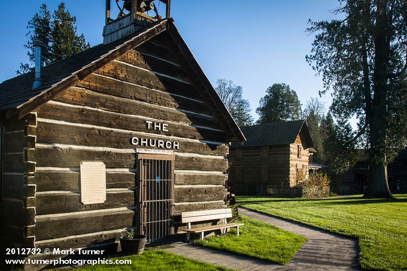 Congregational Church, Pioneer Park. Ferndale, WA. © Mark Turner [2012732]