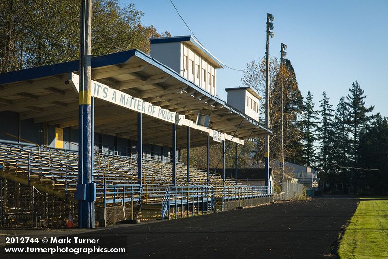 Ferndale High School athletic field. Ferndale, WA. © Mark Turner [2012744]