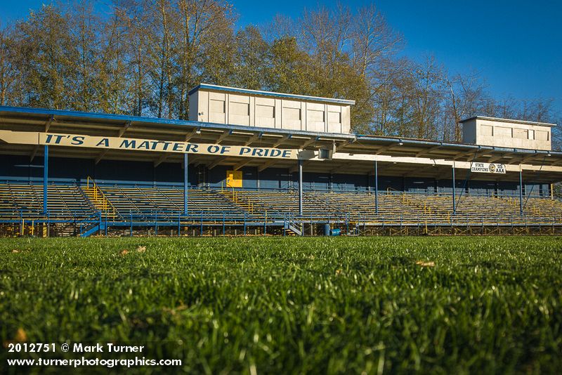 Ferndale High School athletic field. Ferndale, WA. © Mark Turner [2012751]