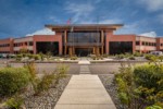 Lummi Tribal Administration Building front exterior, Bellingham, WA. © 2015 Mark Turner