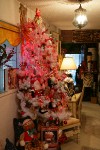 0910551 Gingerbread & Candy Christmas tree in entrance hall. Mary Etta Foster, Ferndale, WA. © Mark Turner