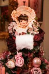 0911317 Pink Doll Christmas tree detail. Mary Etta Foster, Ferndale, WA. &copy; Mark Turner