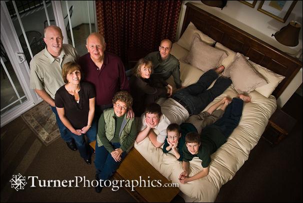 Henshaw Family at the Hotel Bellwether