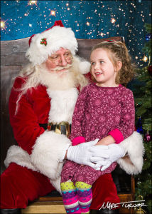Visiting with Santa