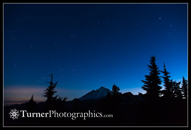 Stars over Mt. Baker