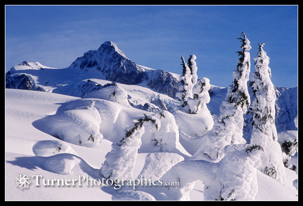 Mt. Shuksan in winter
