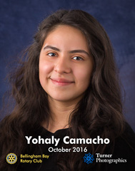 Yoholy Camacho Squalicum HS Student of the Month October 2016. Bellingham, WA. © 2016 Mark Turner Yoholy Camacho