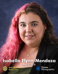 Isabella Flynn-Mendoza, April 2019 Squalicum High School student of the month. Bellingham, WA. © 2019 Mark Turner Isabella Flynn-Mendoza, April 2019 Squalicum High School student of the month