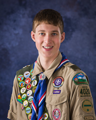 Braden Brask Eagle Scout portrait
