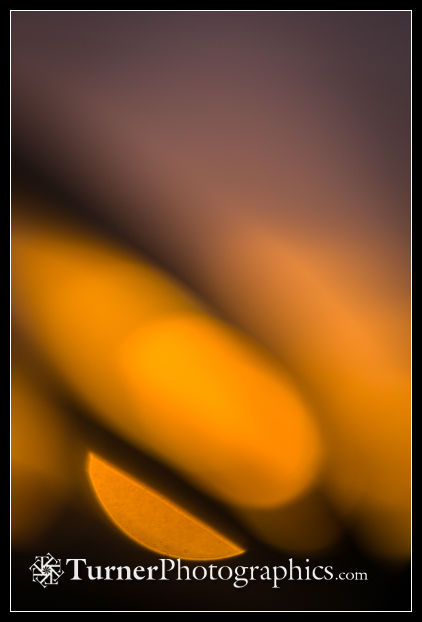 Abstract soft sunset