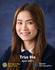 Truc Ho, Squalicum High School April student of the month. Bellingham, WA. © 2021 Mark Turner Truc Ho