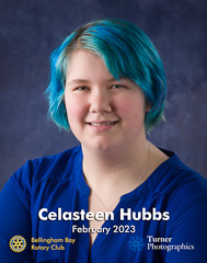 Celasteen Hubbs, February Squalicum High School student of the month. Bellingham, WA. © 2023 Mark Turner Celasteen Hubbs, February Squalicum High School student of the month