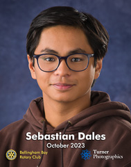 Sebastian Dales, October Squalicum High School student of the month