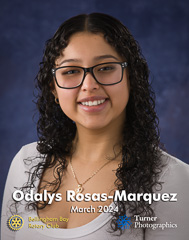Odalys Rosas-Marquez Squalicum High School March student of the month