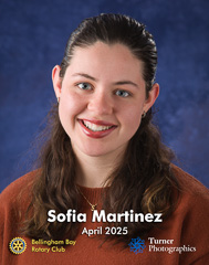 Sofia Martinez, Squalicum High School April student of the month